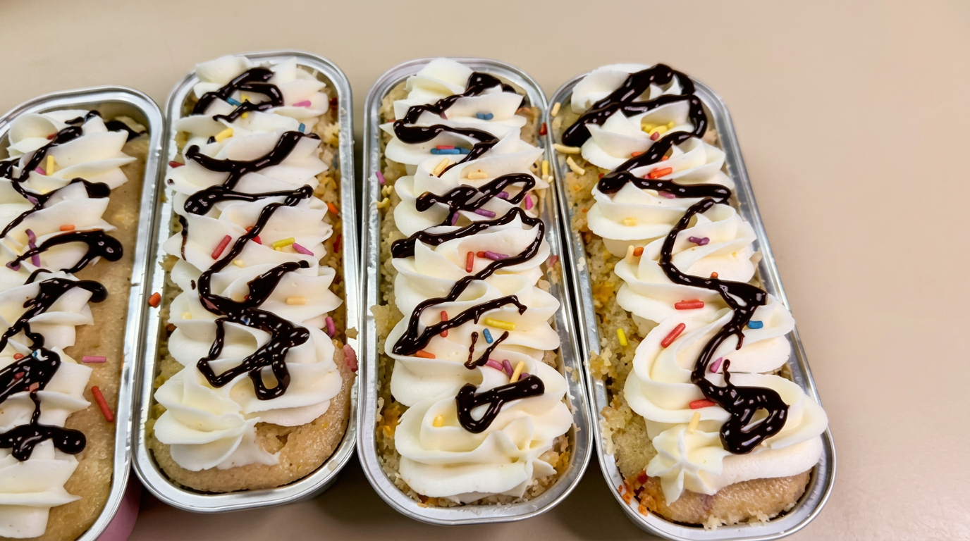 Birthday Party mini cake by Sweetly Built